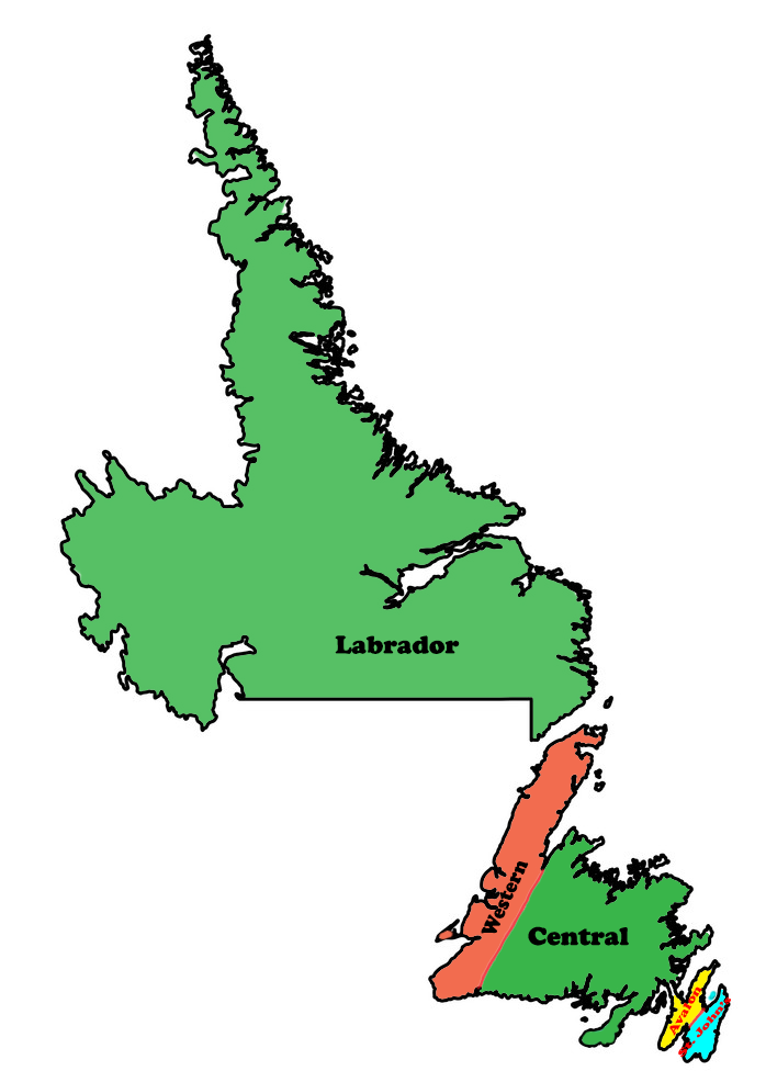 map-of-newfoundland-and-labrador